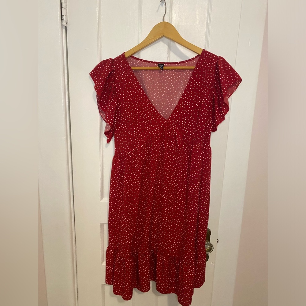 Red Polka Dot Dress